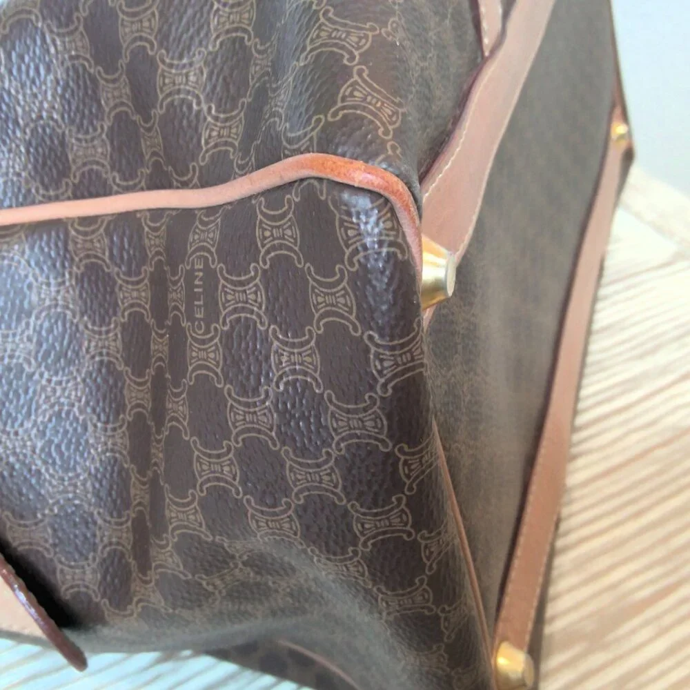 Celine Honeycomb Macadam Boston Bag - Picture 8 of 15